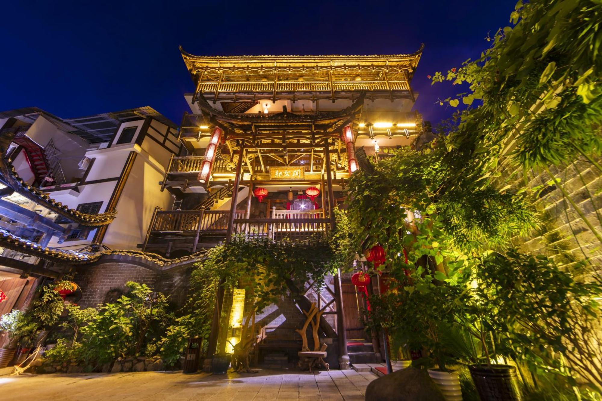 Butterfly Flowers Inn 張家界市 エクステリア 写真